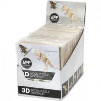 3D Hout constructieset met APP, h: 11,5-22 cm, triplex, 48stuks [HOB-57870]