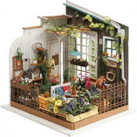 DIY Miniature Room, H: 21 cm, W: 19.5 cm, 1 pc [HOB-57880]