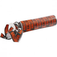 Serpentines, oranje, zwart, Halloween, 2rollen [HOB-59160]