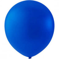 Ballonnen, donkerblauw, d: 23 cm, rond, 10stuks [HOB-59163]