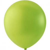Ballonnen, lime, d: 23 cm, rond, 10stuks [HOB-59164]