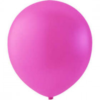 Ballonnen, donkerroze, d: 23 cm, rond, 10stuks [HOB-59167]