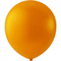 Ballonnen, oranje, d: 23 cm, rond, 10stuks [HOB-59169]