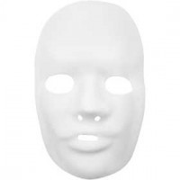 Masker, h: 24 cm, b: 15,5 cm, 1stuk [HOB-592420]
