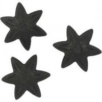 Kralenkapjes, d: 10 mm, zwart, 10stuks [HOB-60592]