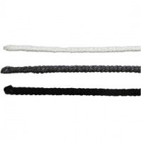 Wire met nylon, l: 40 cm, dikte 1,5 mm, grijs, wit, zwart, 6div [HOB-61561]