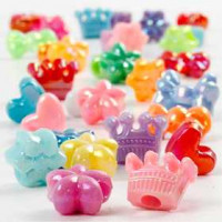 Figuren mix, d: 10 mm, gatgrootte 3 mm, 65 gr, 125ml [HOB-618000]
