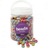 Multi Mix, d: 12 mm, gatgrootte 1,5 mm, 500 gr, 700ml, circa 530 stuk [HOB-69984]