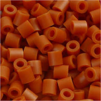 Foto kralen, afm 5x5 mm, gatgrootte 2,5 mm, rood bruin (5), 1100stuks [HOB-755050]