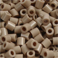 Foto kralen, afm 5x5 mm, gatgrootte 2,5 mm, beige (6), 1100stuks [HOB-755060]