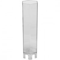 Kaarsen gietvorm, afm 170x53 mm, lont nr. 18 , Zeskant, 1stuk [HOB-79222]