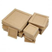 Collage lijsten, afm 10x10 + 15x15 + 22x22 cm, 200stuks, binnenmaat 6x6 + 11x11 + 18x18 cm [HOB-99441]