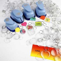 Sleutelhangers, afm 40-50 mm, 300stuks [HOB-99804]