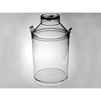 Plastiek transparante Melkkan (25 stuks) [PEP-0113148]