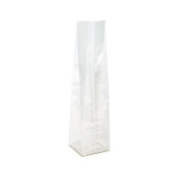 Blokbodemzakken 6,7x4,8x26cm met papieren kaart (100 stuks) [FGPBH13]