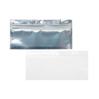 Gripzakken Transparant/Wit 5x5cm (100 stuks) [HZBB9CW]