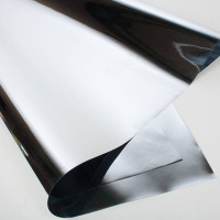 Geschenkfolie Zilver Metallic 46x75cm (10 stuks) [FW1]