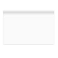 Plastiek Zakken 36,5x28,5cm Transparant en Hersluitbaar (100 stuks) [B1411]