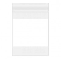 Gripzakken met Schrijfvlak 10x15cm PE 50 micron (100 stuks) [2WE46]
