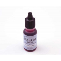 Inktkussen Stazon Navulling Cherry Roze (1 flesje) [SZ81INK]