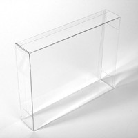 Plastiek Doosjes 20,6x5,1x25,6cm Kristalhelder (25 stuks) [FPB244]