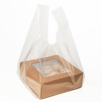 Draagtassen Transparant 36,9x26,7x76,2cm (100 stuks) [CHB2]