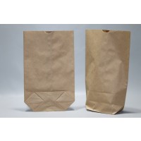 Kruisbodem Zakken Kraft (inhoud 1kg) 16,5x26cm - 1 laags 70 grs [100 stuks) [PAK1616]