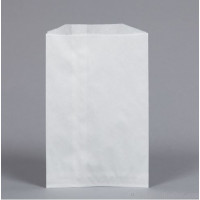 Zakken Papier Wit 26x34cm Gebleekt Kraft 50grs (100 stuks) [PAGK2633]