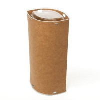 Kraftdoosjes ovaal 7,8x5,2x15,4cm (25 stuks) [KTES26]