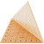 Vouwbare liniaal, afm 20,3x20,3 cm, transparant, 1stuk [HOB-1023903]