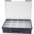 Opslag box, afm 33,8x26,1 cm, h: 8 cm, 16 verplaatsbare inzet boxen, 1set, gatgrootte 5,5x7,9x8 cm [HOB-13323]