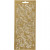 Stickers, vel 10x23 cm, goud, bladeren, 1vel [HOB-170124]