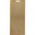 Stickers, vel 10x23 cm, goud, randen, 1vel [HOB-170169]