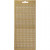 Stickers, sheet 10x23 cm, 1 sheet, gold [HOB-170220]