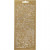 Stickers, vel 10x23 cm, goud, lantaarnen, 1vel [HOB-170254]