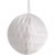 Pompon van papier, d: 8 cm, wit, 10stuks [HOB-20463]