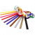 Slinger stroken, l: 16 cm, b: 15 mm, diverse kleuren, 400div [HOB-20781]