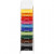 Gekleurd karton, A4 210x297 mm, h: 900 mm, diverse kleuren, incl. display - 12 planken, 12x100vellen [HOB-214273]