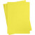 Gekleurd Karton, A2 420x600 mm,  180 gr, oranje geel, 10vellen [HOB-21512]