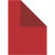 Structuurpapier, rood/wijnrood, A4 210x297 mm,  100 gr, 20vellen [HOB-218003]