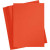 Gekleurd Karton, A6 105x148 mm,  180 gr, helder rood, 100vellen [HOB-21814]