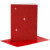 Kaarten en enveloppen, afmeting kaart 10,5x15 cm, afmeting envelop 11,5x16,5 cm, rood, glitter, 4sets [HOB-23025]