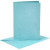 Kaarten en enveloppen, afmeting kaart 10,5x15 cm, afmeting envelop 11,5x16,5 cm, blauw, parelmoer, 4sets [HOB-23034]