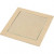 Onderzetter met glazen plaat, buitenmaat 15x15x0,5 cm, binnenmaat 11x11x0,55 cm, 6stuks [HOB-23607]