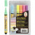 Deco textielstift, lijndikte: 3 mm, neon kleuren, 6stuks [HOB-25098]