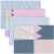Decoupagepapier, vel 25x35 cm,  17 gr, pastelkleuren, 8div vellen [HOB-254830]