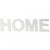 Letters, HOME, h: 17,5 cm, diepte 4,5 cm, wit, 1set [HOB-25774]