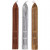 Zegel was, l: 10 cm, goud, zilver, brons, 3div [HOB-27026]
