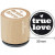 Houten stempel, d: 30 mm, h: 35 mm, true love , 1stuk [HOB-32368]