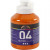A-Color acrylverf, oranje, 04- glitter, 500ml [HOB-32505]